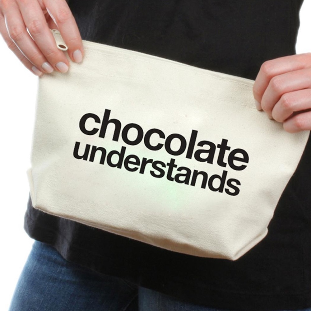 Dogeared Chocolate Understands Cosmetic Bag